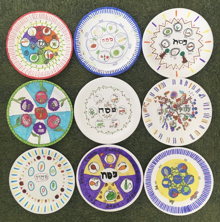 Image of Year 6 Seder Plate Designs