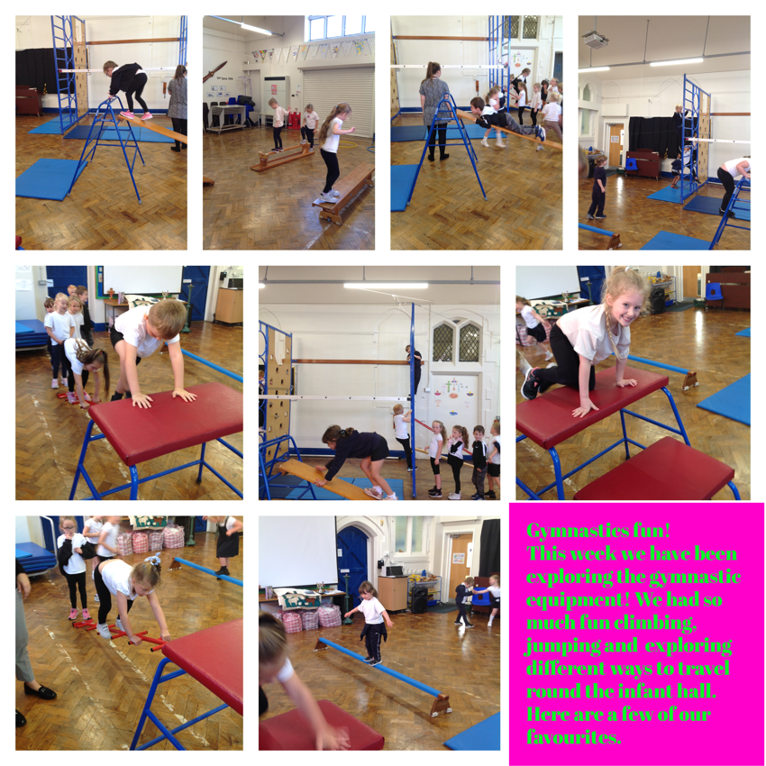 Image of Pine Class gymnastics fun! 