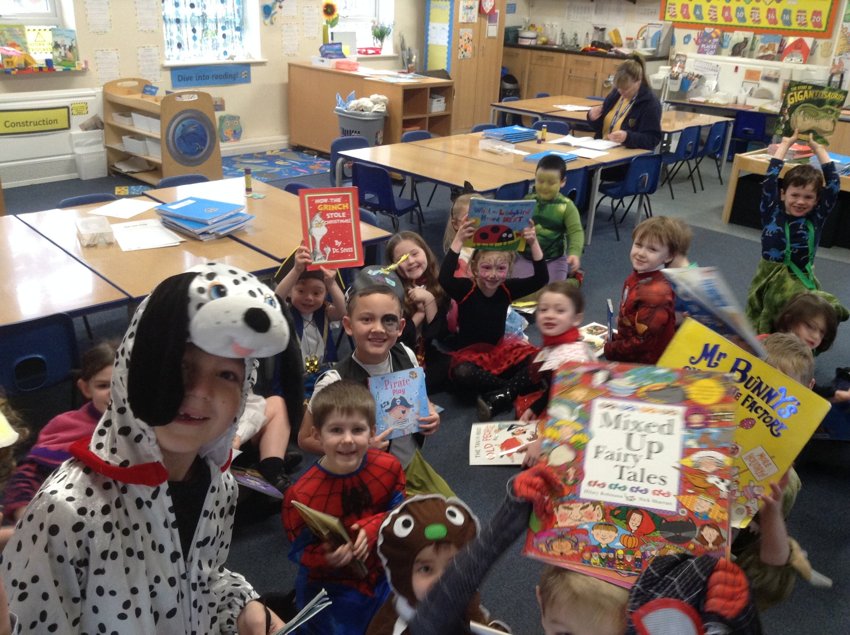 Image of Year 1 World Book Day 2021!