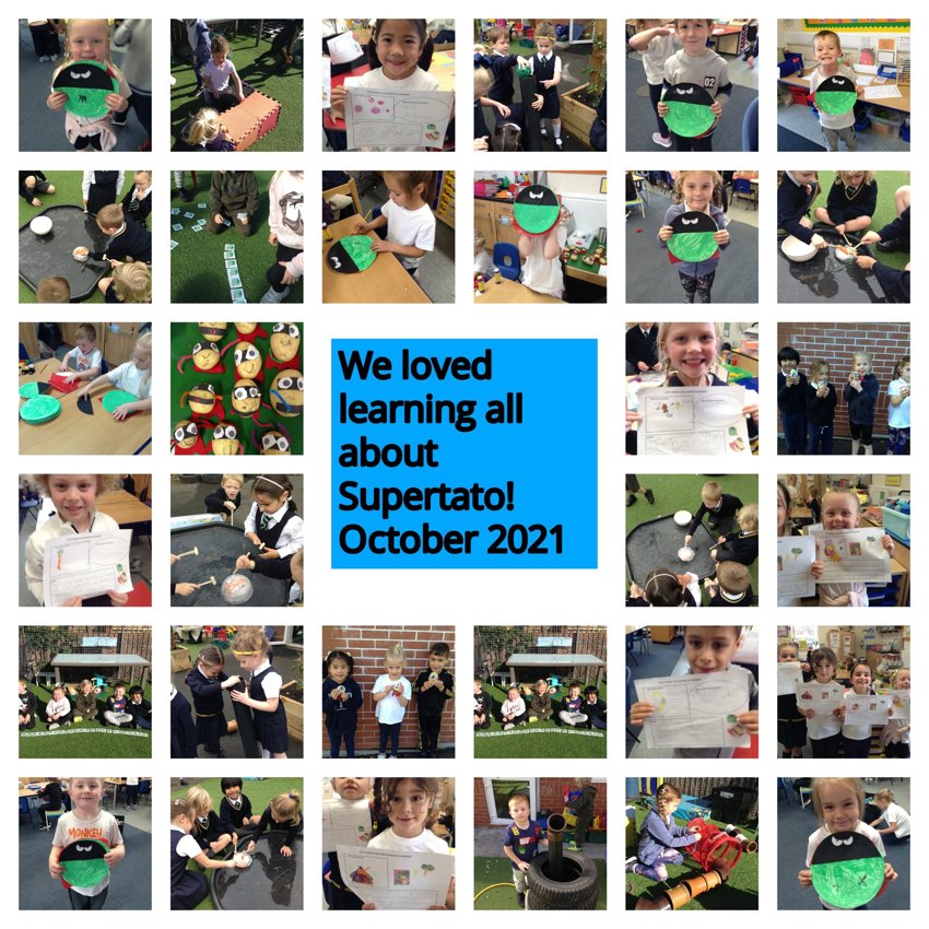 Image of Maple Class have loved learning about Supertato!